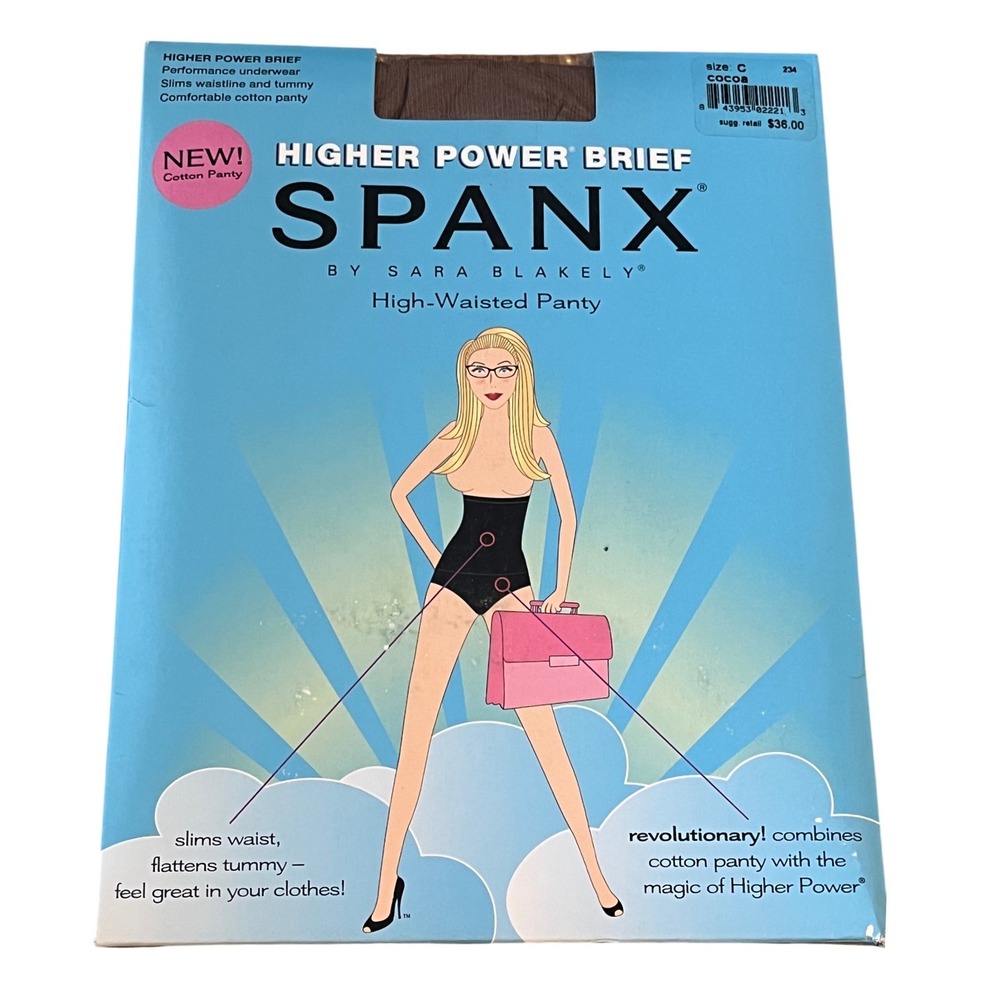Spanx High Power Brief in Cocoa Women's Size‎ C
